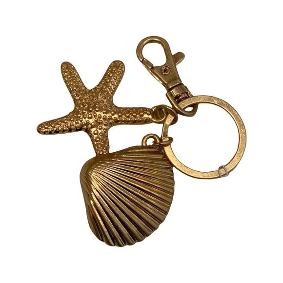J. Crew Seashell Key Chain - Picture 3 of 3